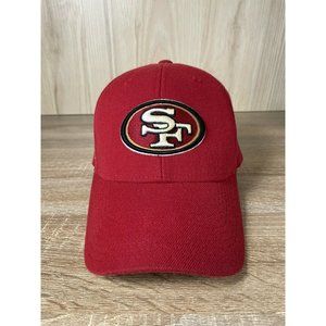 San Francisco 49'rs Reebok NFL Authentic Sideline Hat Red Adjustable One Size